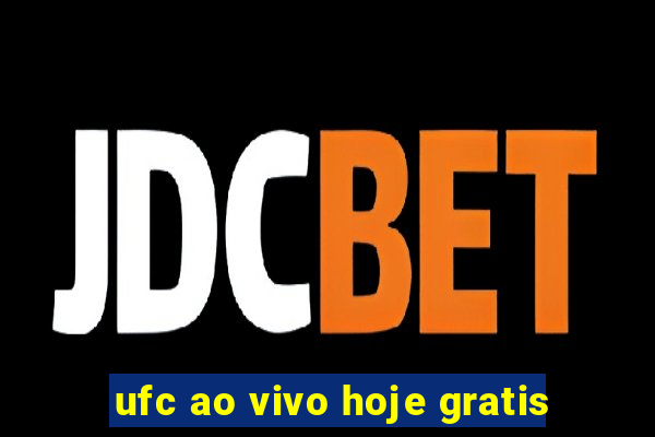 ufc ao vivo hoje gratis